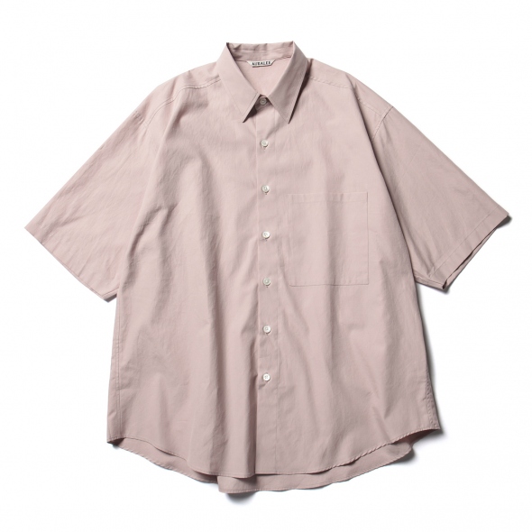 AURALEE / オーラリー | WASHED FINX TWILL HALF SLEEVED