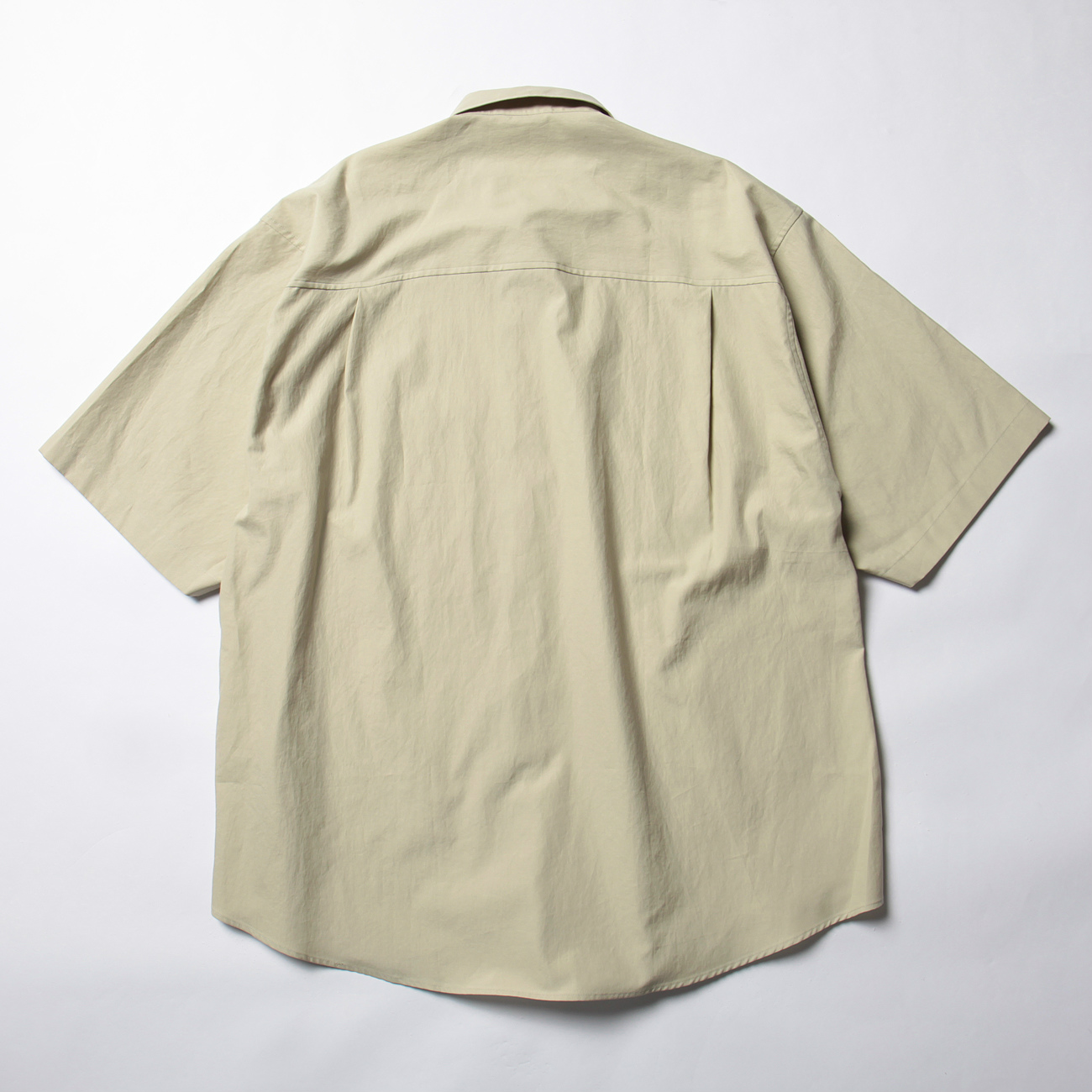 AURALEE / オーラリー | WASHED FINX TWILL HALF SLEEVED BIG SHIRTS