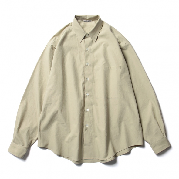 本日限定値下げAURALEE Tシャツ 3枚セット コットン100% AURALEE / オーラリー | WASHED FINX TWILL BIG SHIRTS (メンズ