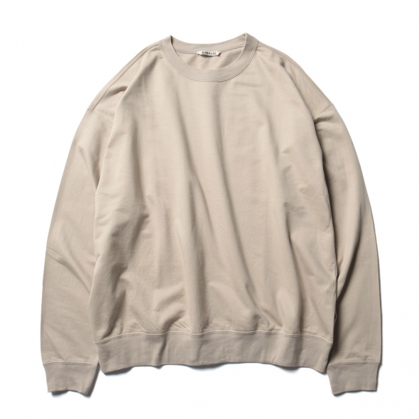AURALEE / オーラリー | SUPER HIGH GAUGE SWEAT BIG P/O (メンズ