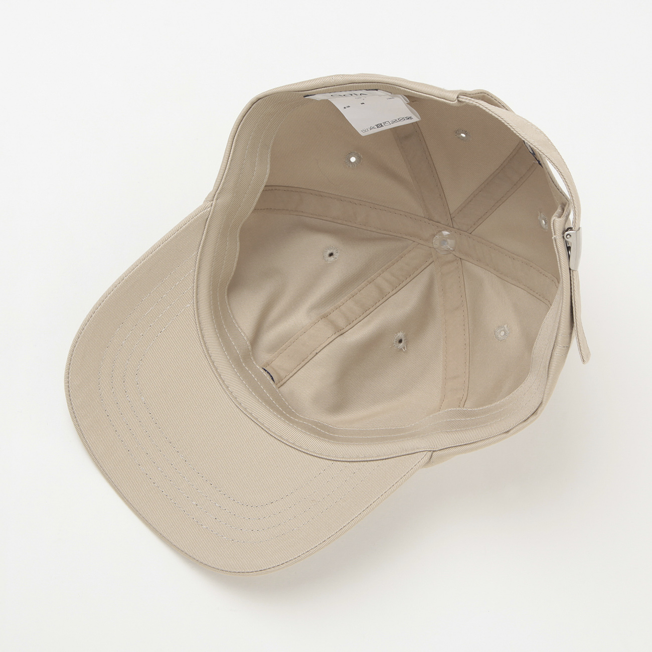 スビンコットン チノCAP - Beige