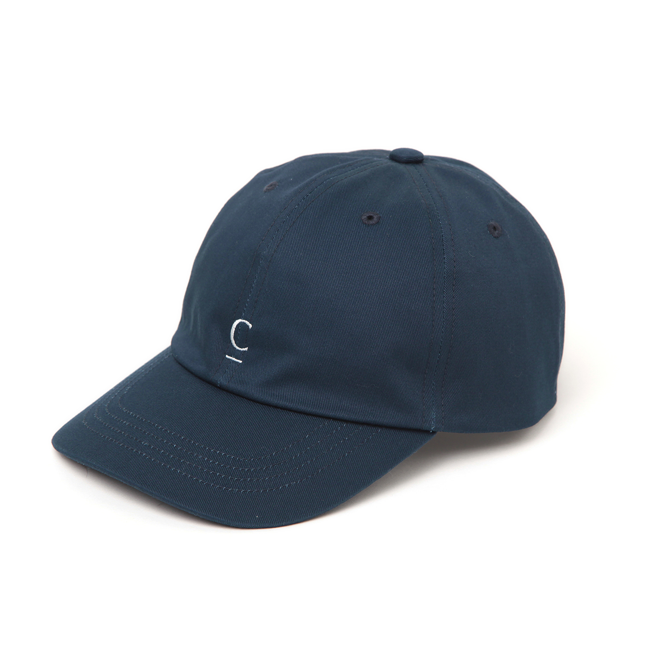 スビンコットン チノCAP - Light Navy