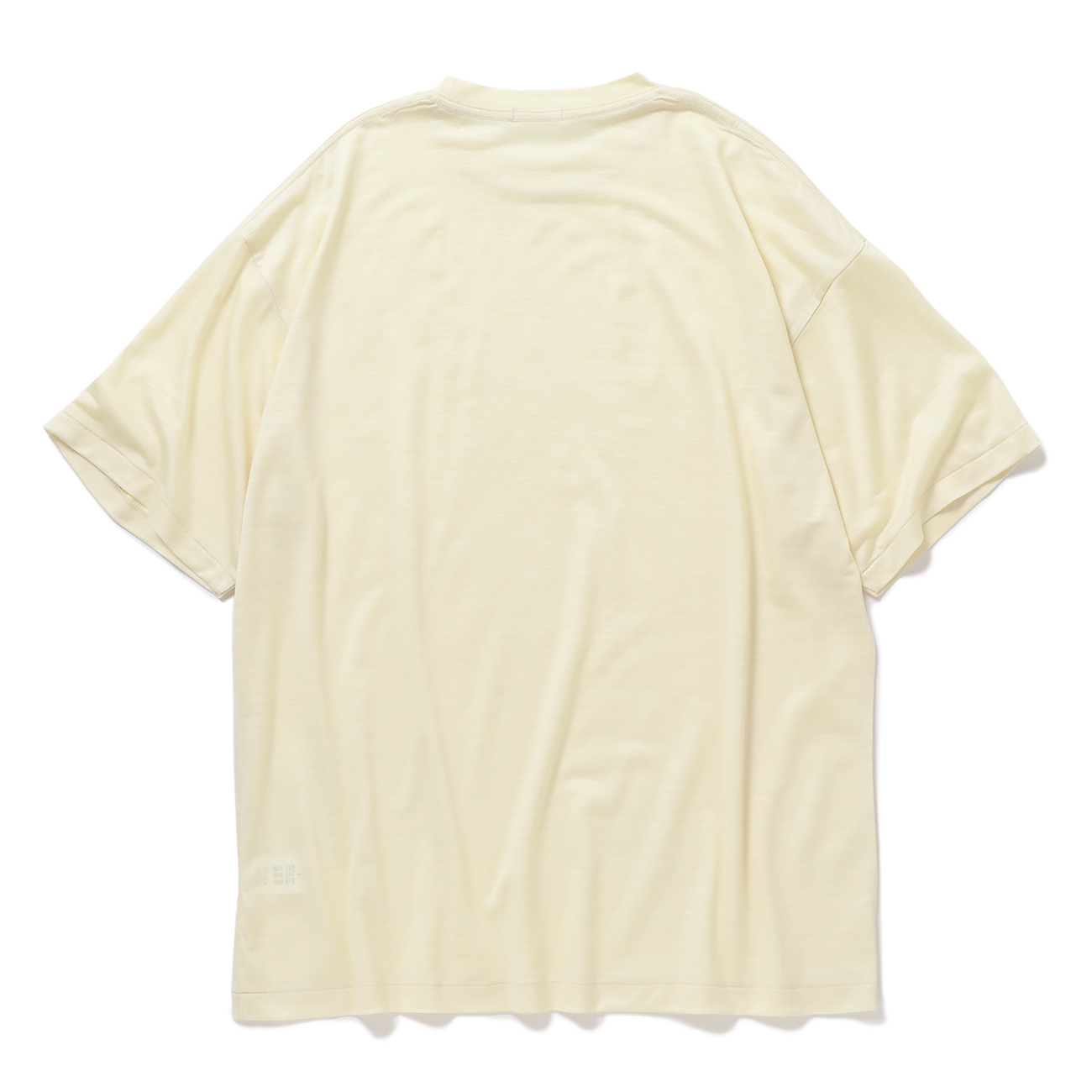 INTERIM / インテリム | EXTRA FINE MERINO WOOL JERSEY S/S TEE