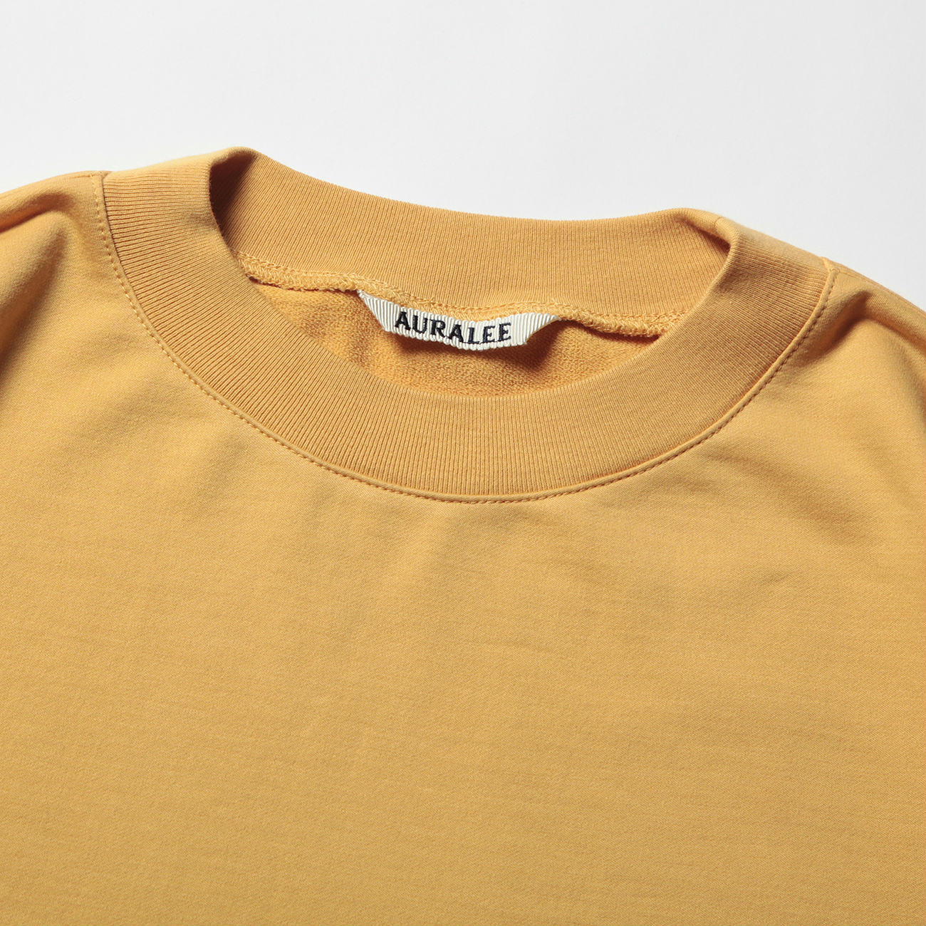 AURALEE / オーラリー | SUPER HIGH GAUGE NAPPED SWEAT TEE (メンズ
