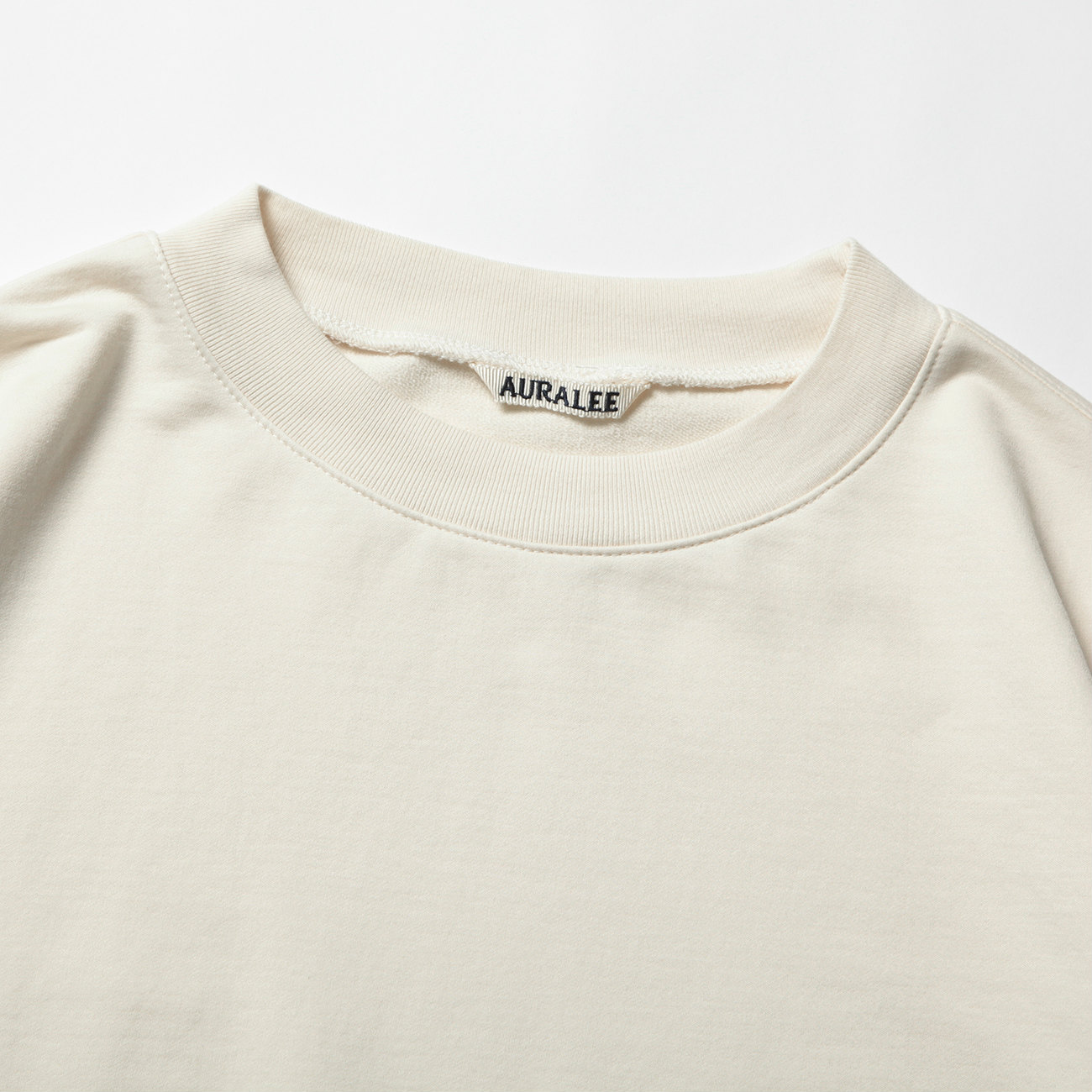 AURALEE / オーラリー | SUPER HIGH GAUGE NAPPED SWEAT TEE (メンズ