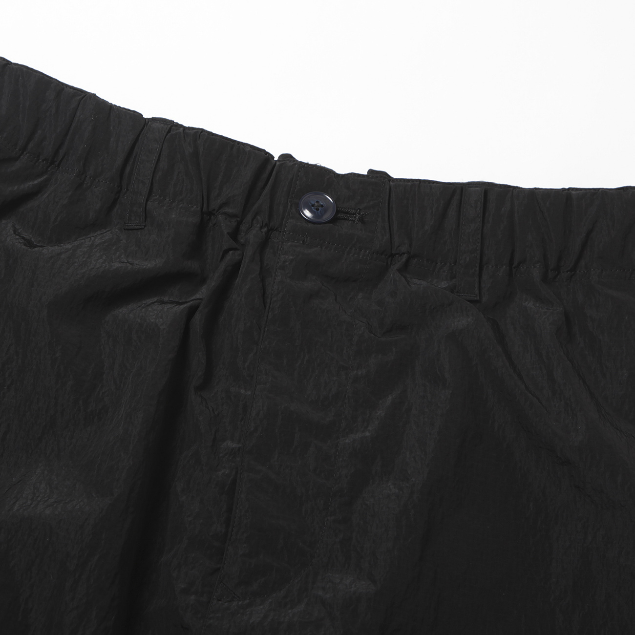 URU / ウル | WATER REPELLENT NYLON - SNOW PANTS - Black | 通販 