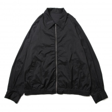 URU / ウル | POLYESTER - ZIP UP BLOUSON - Black | 通販 - 正規