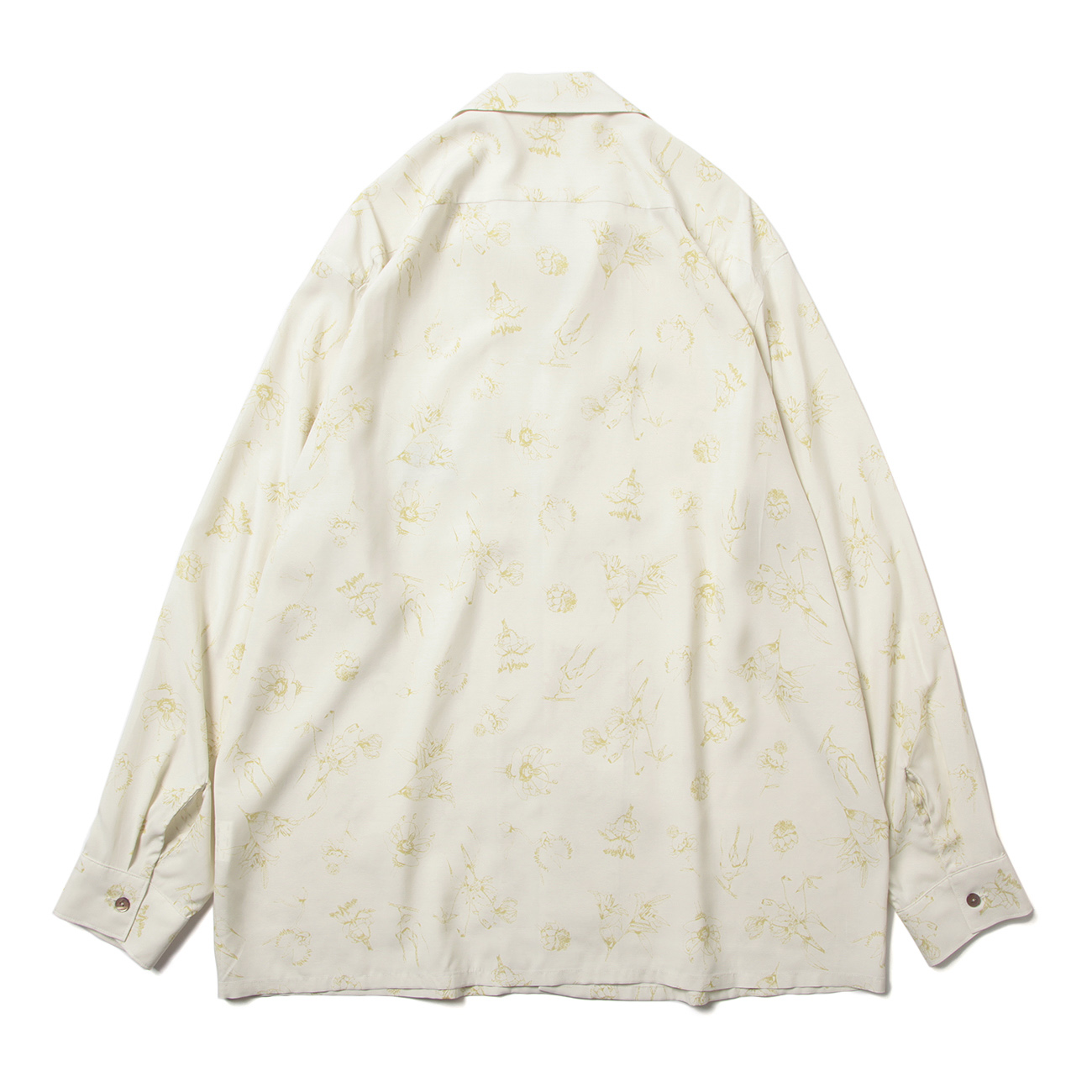 URU / ウル | RAYON PRINT - LONG SLEEVE SHIRTS - C.Beige