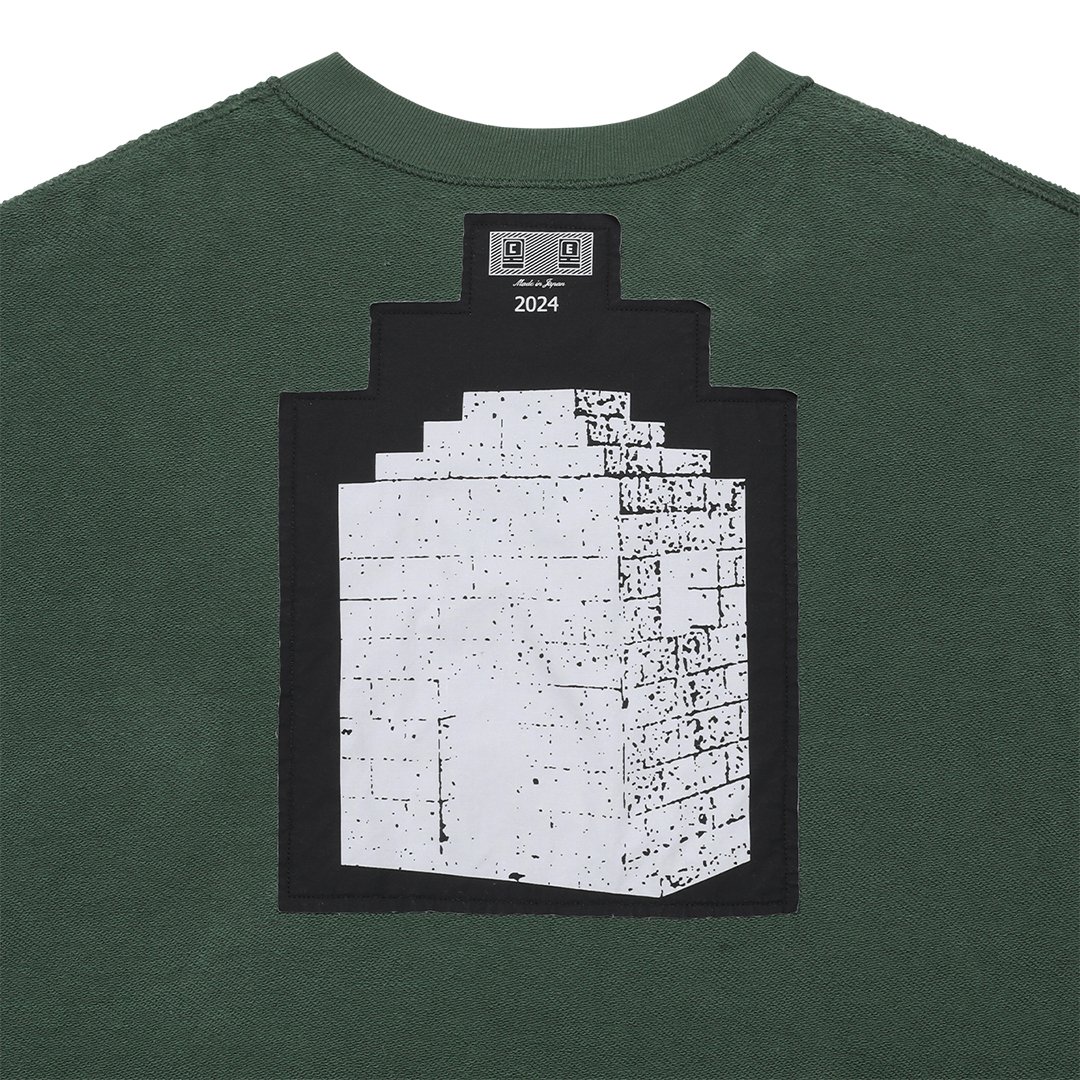 C.E / シーイー | WASHED VS 8b CREW NECK - Green | 通販 - 正規取扱