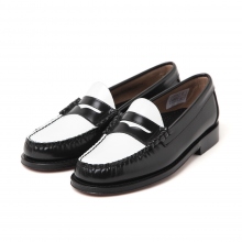 G.H.BASS / ジーエイチバス | LARSON - Black & White (LEATHER SOLE)