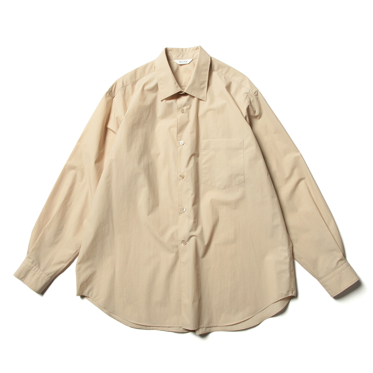 WELLDER / ウェルダー | Standard Shirt - Beige | 通販 - 正規取扱店 ...
