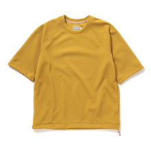 CURLY / カーリー | HIGH GAUGE KNIT TEE - Mustard