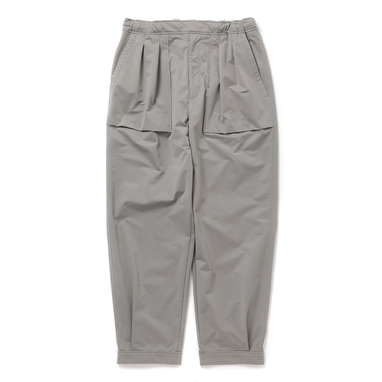 CURLY / カーリー | ULTRA LIGHT TAFFETA HEM-TUCK PANTS - Ash | 通販