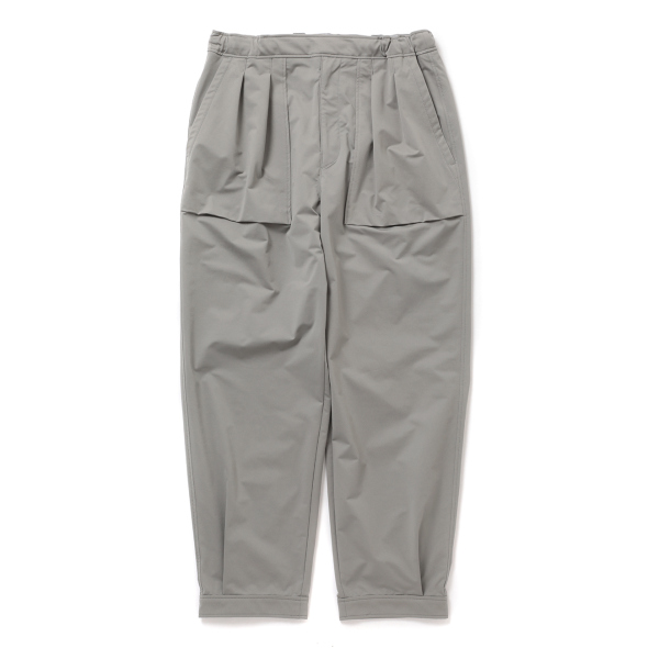 CURLY / カーリー | ULTRA LIGHT TAFFETA HEM-TUCK PANTS - Ash | 通販