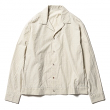 URU / ウル | OPEN COLLAR L/S SHIRTS / COTTON SILK