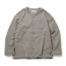 CURLY / カーリー | SNAP-BUTTON CARDIGAN french terry - Steel Gray