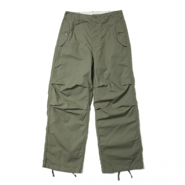 パンツ Engineered Garments Over Pant XS Olive Over Pant Olive Cotton Ripstop | Engineered Garments | Epitome