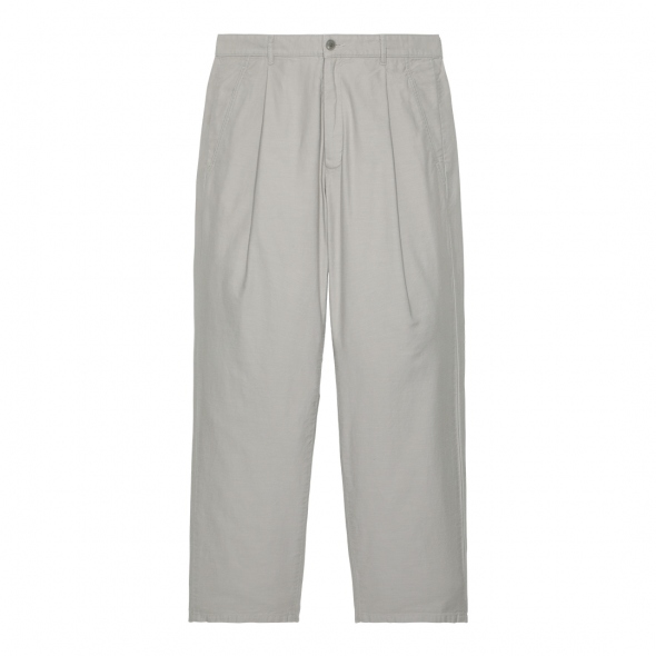 ONE TUCK PANTS - Gray