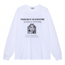 C.E / シーイー | OFFERED BY THE SYSTEM LONG SLEEVE T - White