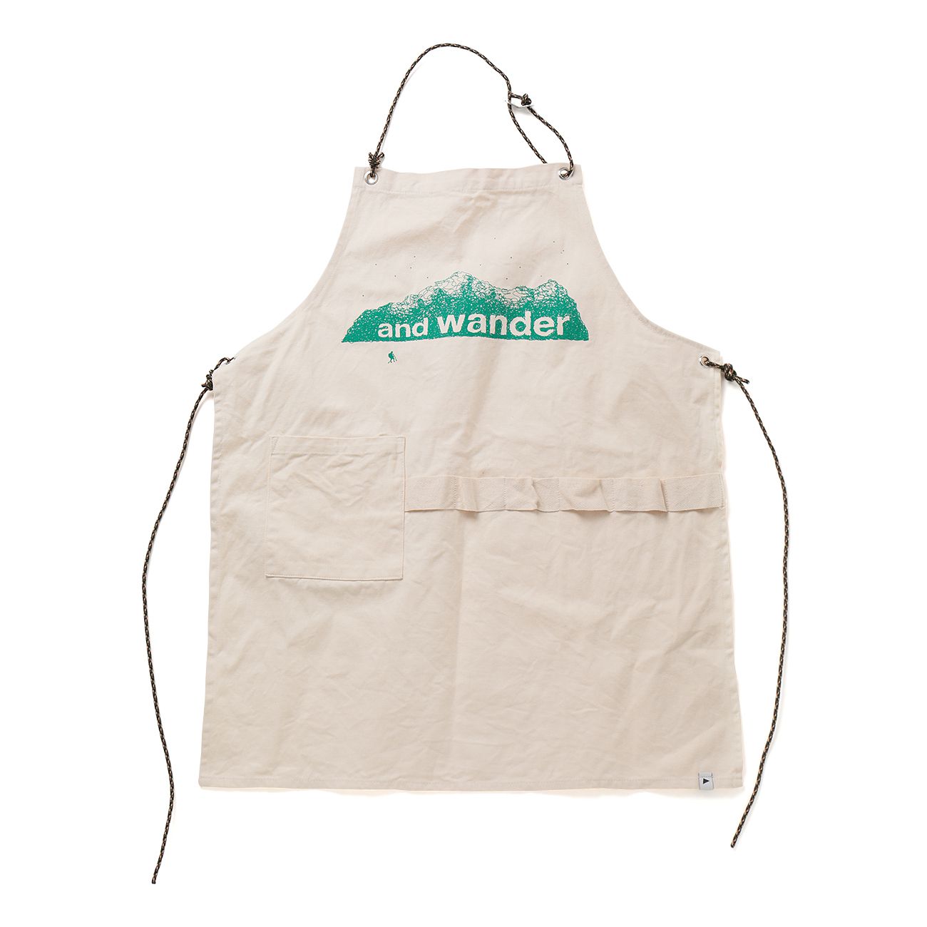 and wander / アンドワンダー | printed canvas apron - Off White | 通販 - 正規取扱店 |  COLLECT STORE / コレクトストア