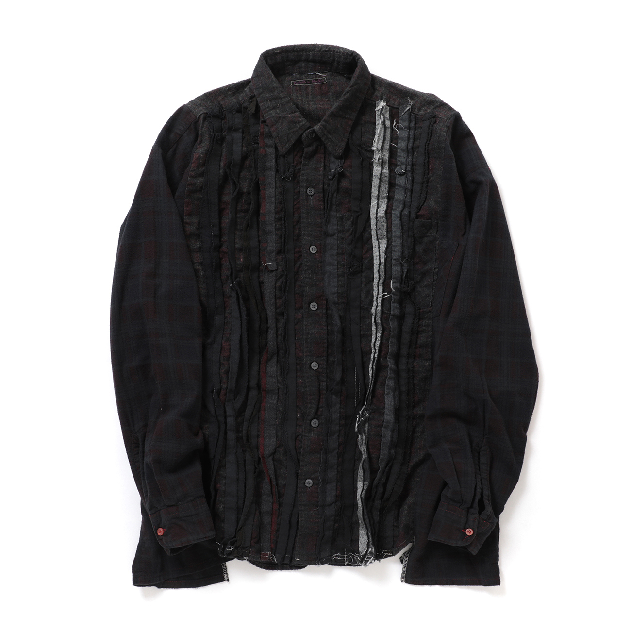 KITH × Needles Ribbon Cut Flannel 長袖シャツ Rebuild by Needles(リビルドバイニードルズ) Flannel Shirt -> 7 Cuts