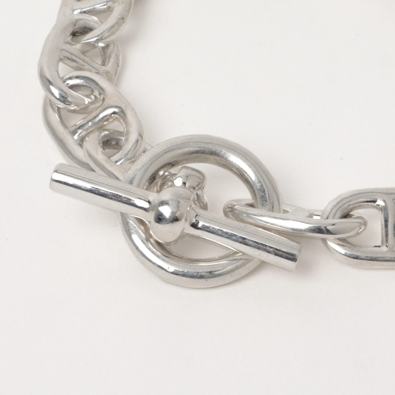 INTERIM / インテリム | TAXCO SILVER ANCHOR BRACELET - Silver