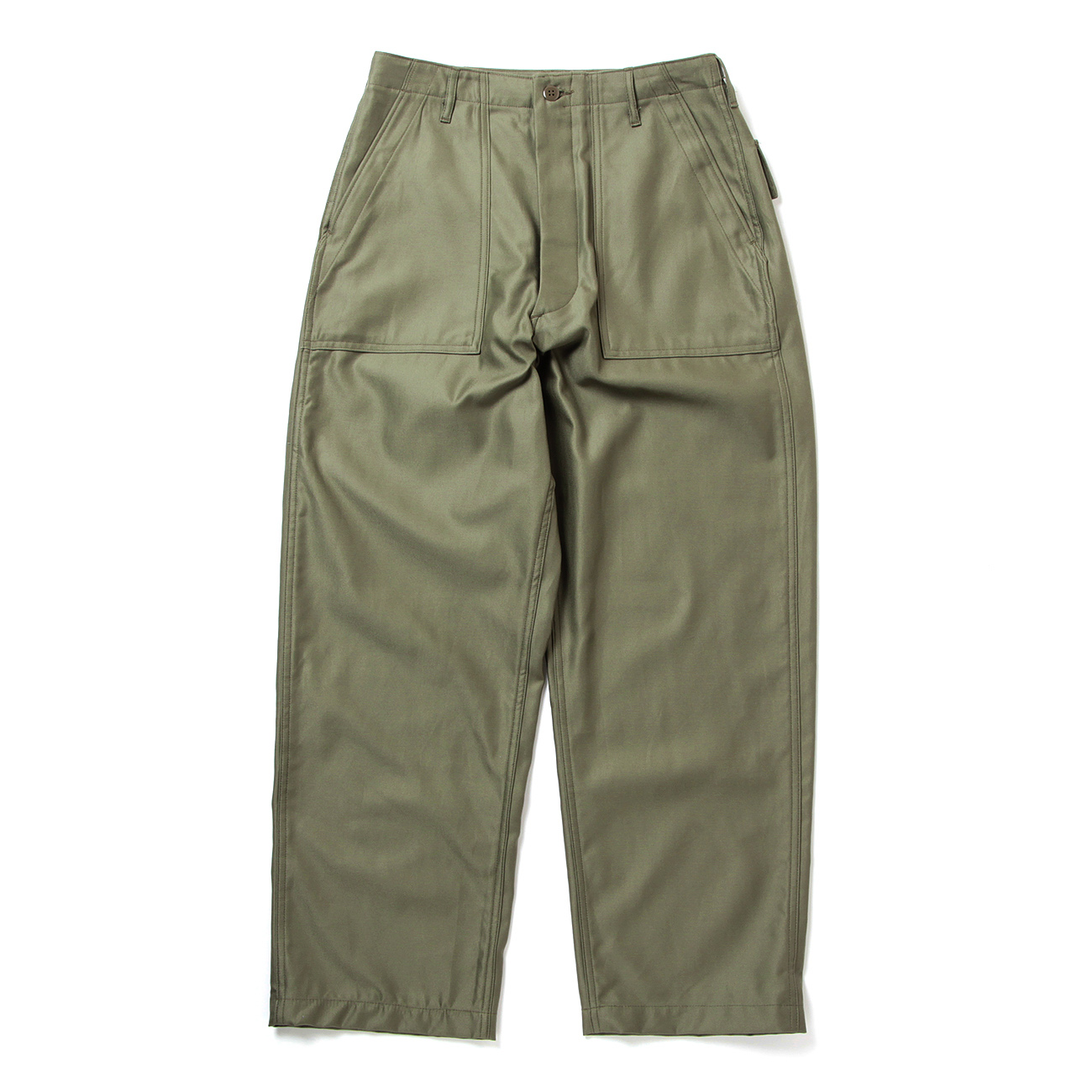 INTERIM / インテリム | GIZA BACK SATIN BAKER PANTS - Olive | 通販 - 正規取扱店 |  COLLECT STORE / コレクトストア