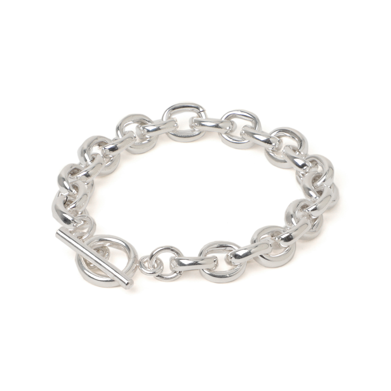 INTERIM / インテリム | TAXCO SILVER MEDIUM CHAIN BRACELET