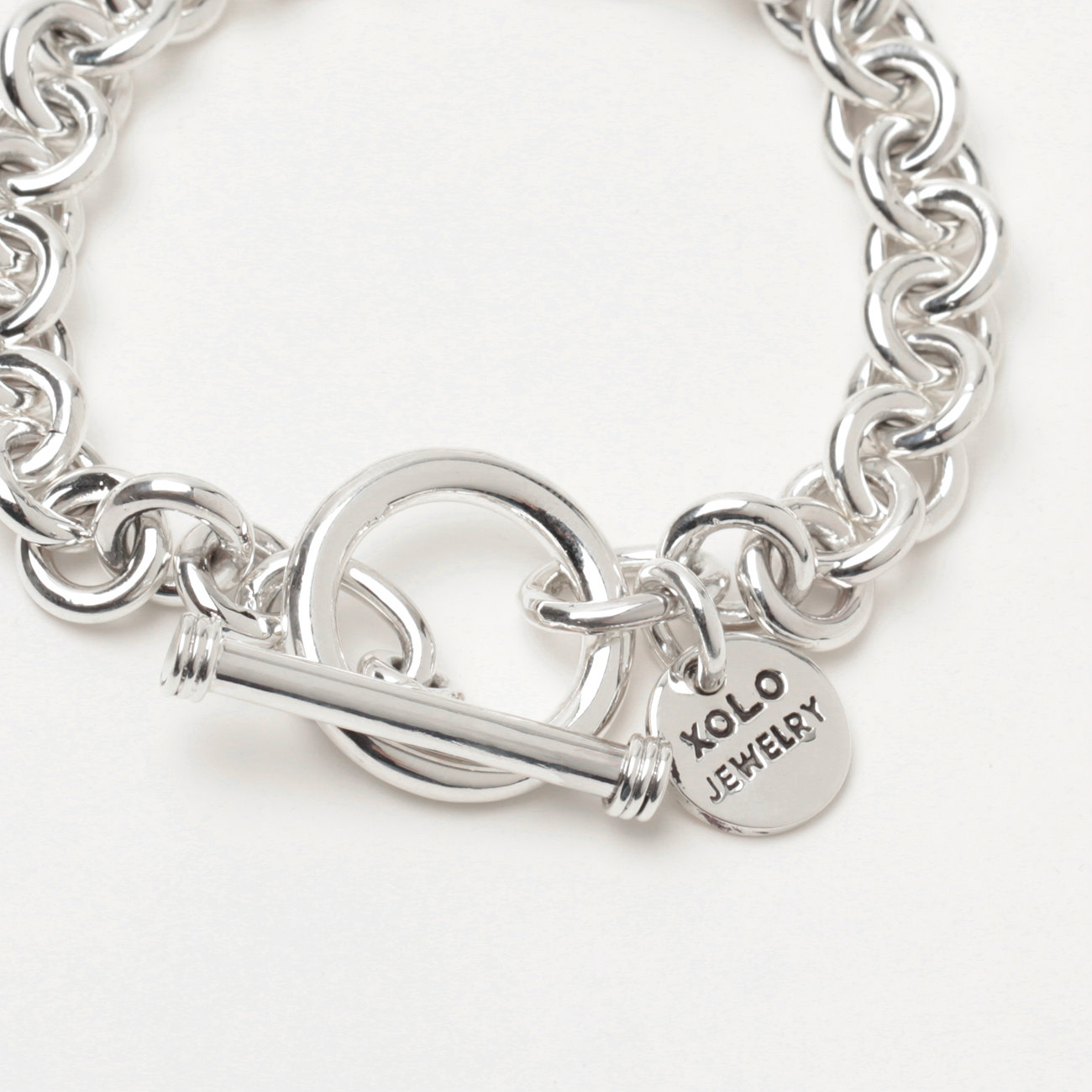 XOLO JEWELRY / ショロ ジュエリー | Round link Bracelet 8mm