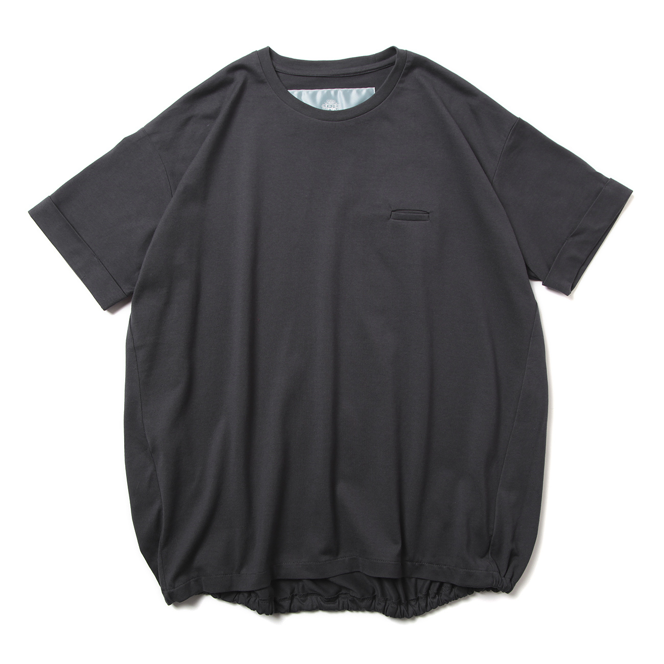 美品 Dulcamara ドゥルカマラ レザーバルーンブルゾン L ブラック Dulcamara (ドゥルカマラ) よそいきバックポケットZipブルゾン