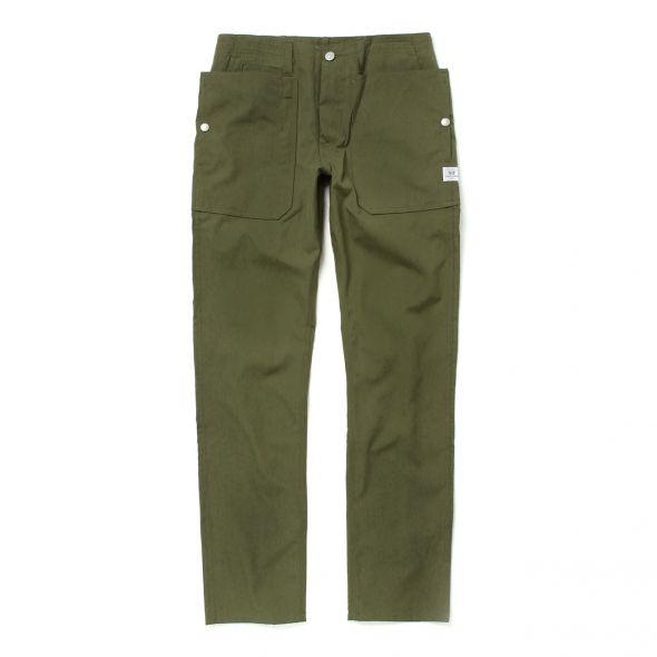 SASSAFRAS / ササフラス | FALL LEAF SPRAYER PANTS - Weeds Poplin - Olive | 通販 -  正規取扱店 | COLLECT STORE / コレクトストア