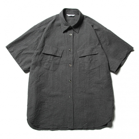 FUJITO / フジト | S/S Fatigue Shirt - Charcoal | 通販 - 正規取扱店