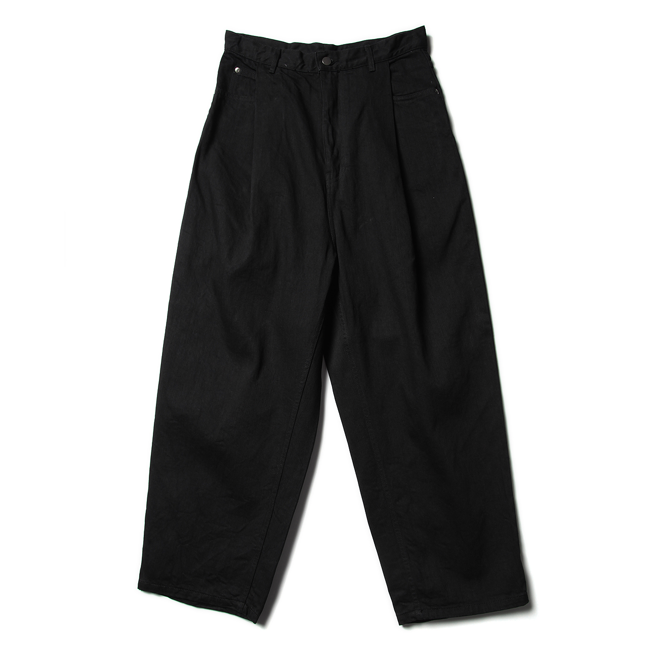 URU ウル TUCK WIDE PANTS デニム - パンツ