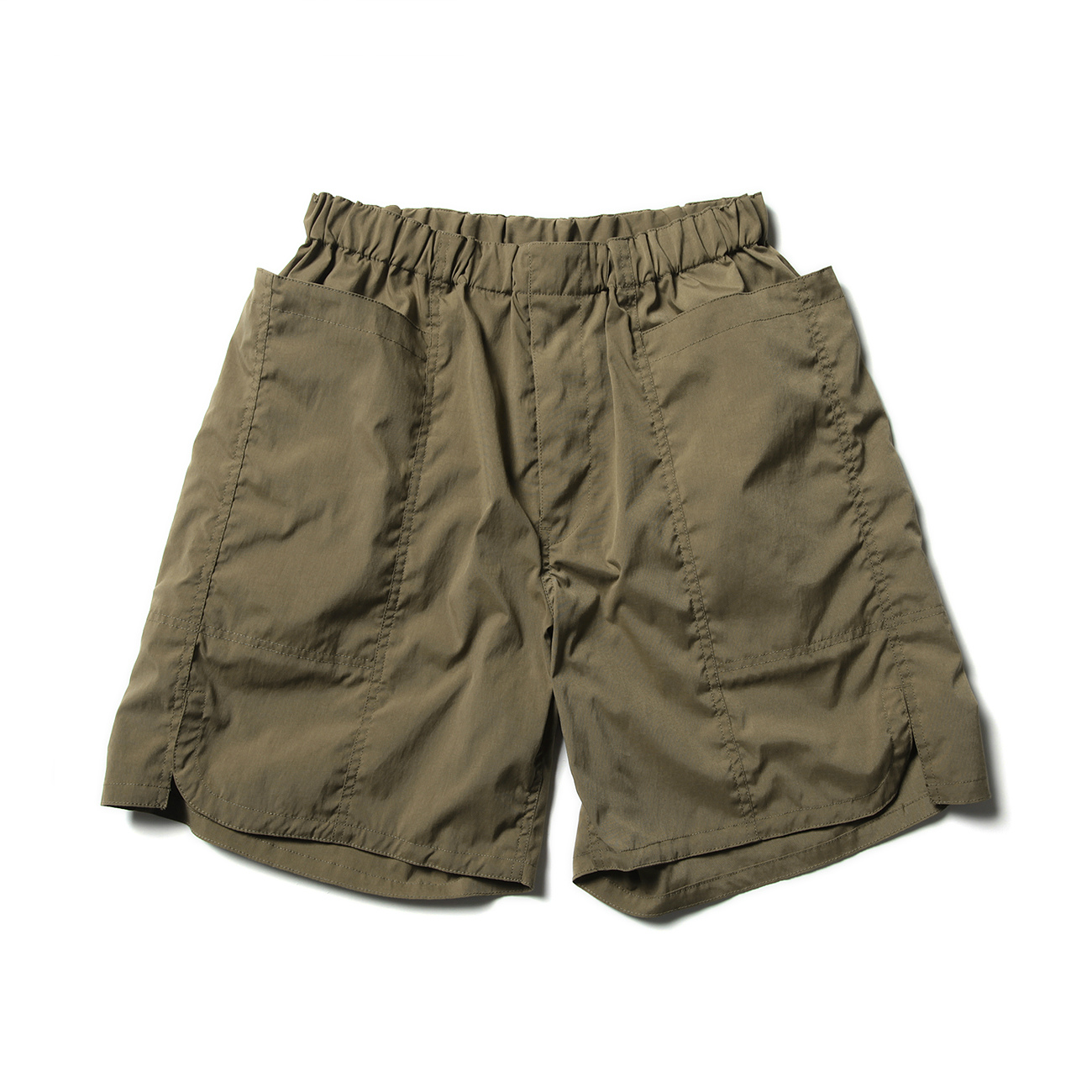 URU / ウル | TASLAN NYLON / EASY SHORT PANTS - Khaki | 通販 - 正規