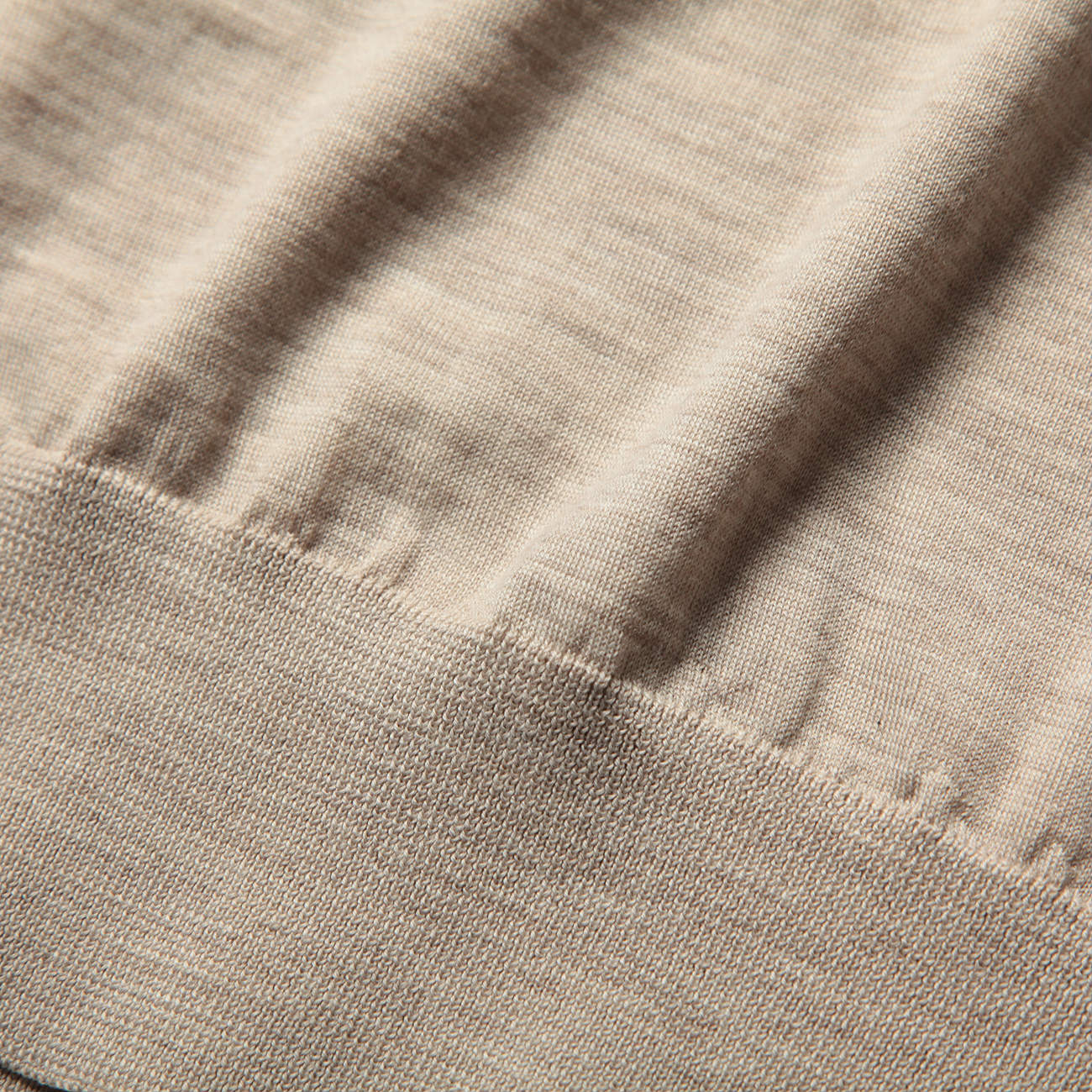 URU / ウル | 21GAUGE / CREW NECK KNIT - L.Beige | 通販 - 正規取扱