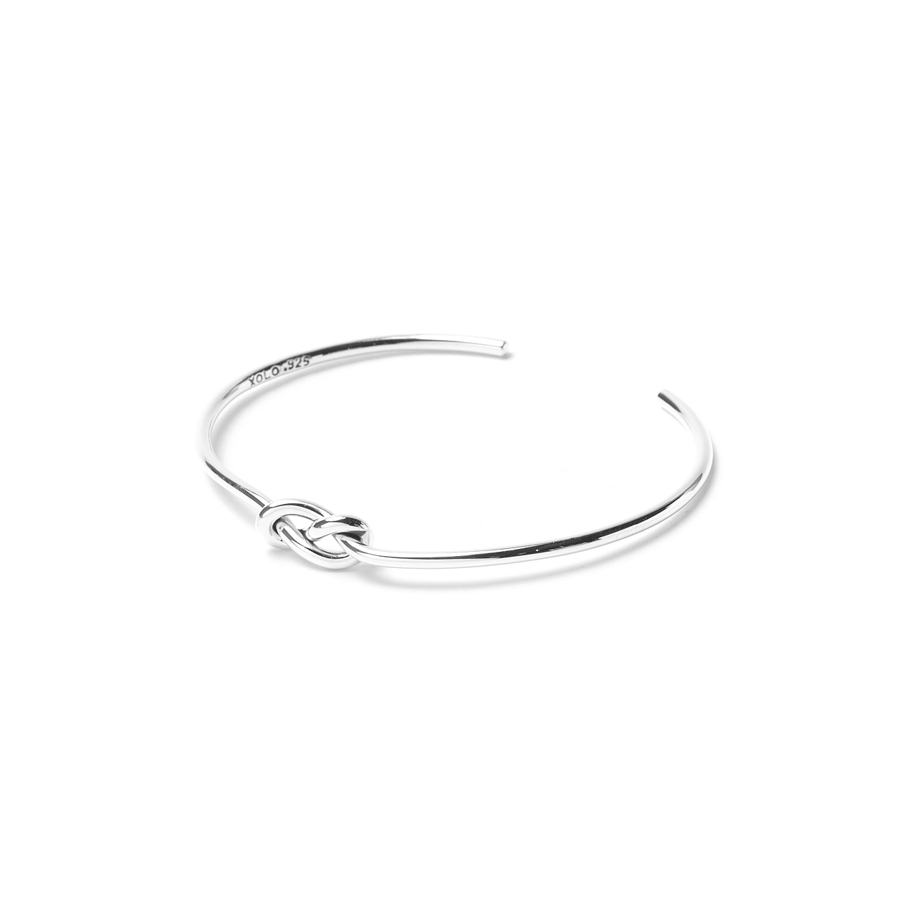 XOLO JEWELRY / ショロ ジュエリー | Knot Bangle - Large - Silver