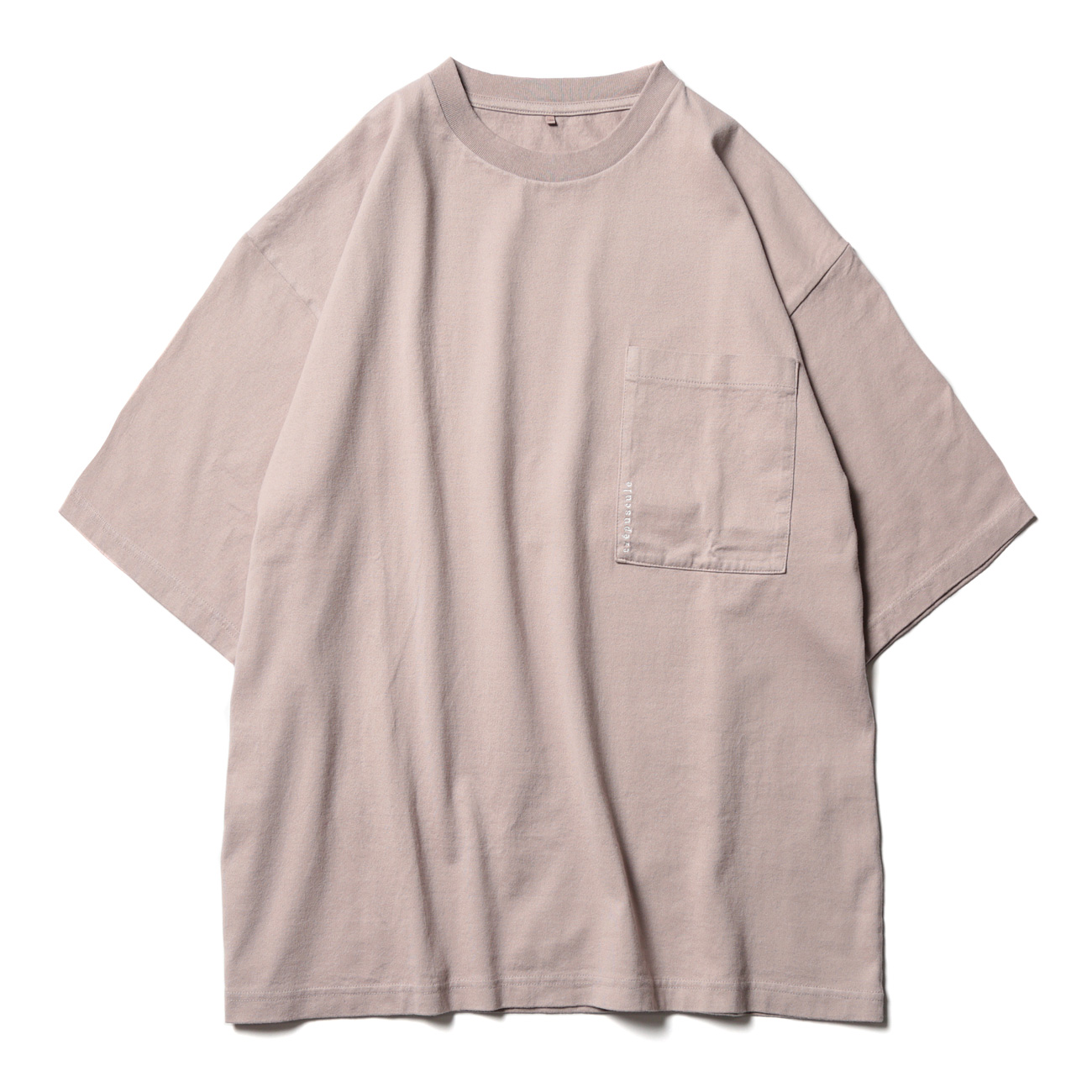 crepuscule / クレプスキュール | garment dye pocket S/S - Graybeige ...