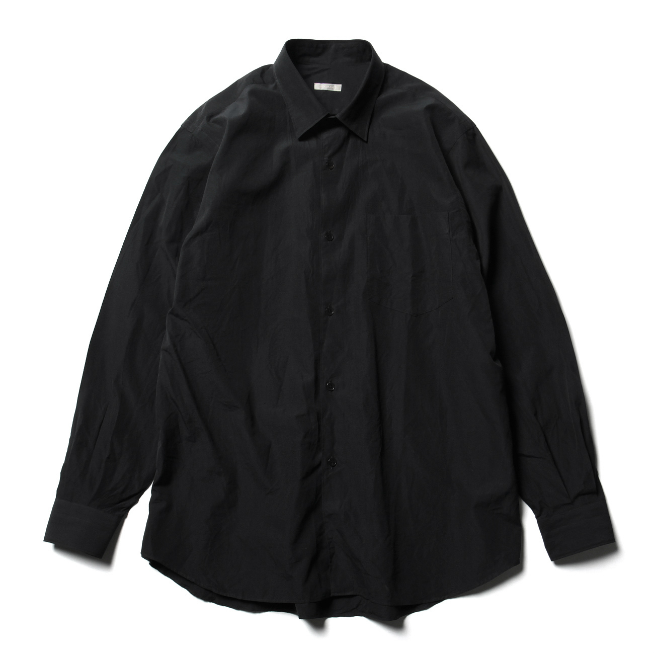 コモリ　コモリシャツ　ブラック　サイズ1