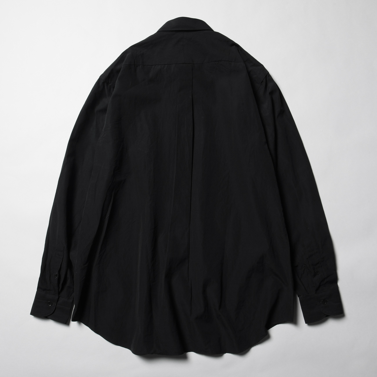 本店限定 希少 COMOLI コモリシャツ ブラック サイズ4 BLACK 03271809_5c9b3dadebcd1.jpg