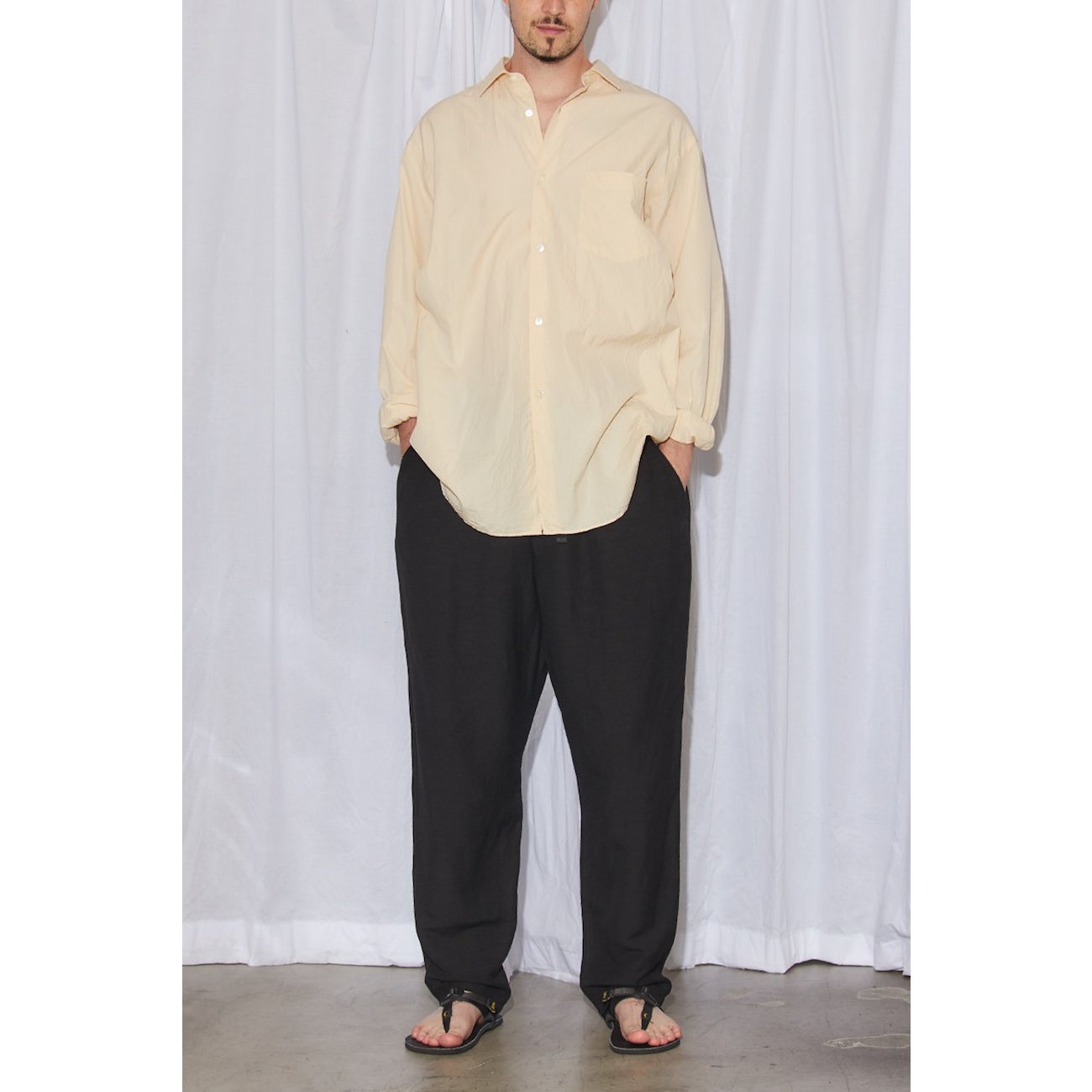 【19ss/希少品】comoli シャツ エクリュ サイズ 1