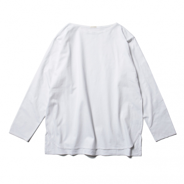 COMOLI コモリ 21SS ボーダーボートネック tシャツ COMOLI (コモリ) ボーダーボートネック