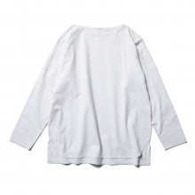 COMOLI / コモリ | ボートネックシャツ - White
