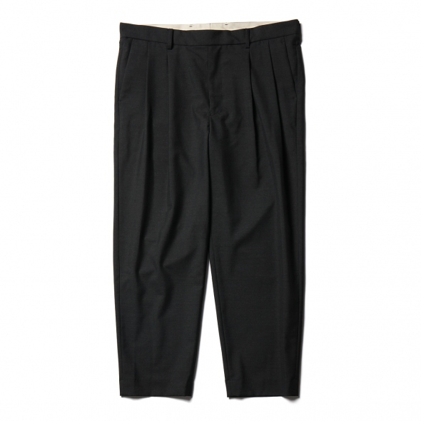 URU / ウル | WOOL 2TUCK EASY PANTS - Charcoal | 通販 - 正規取扱店 | COLLECT STORE /  コレクトストア