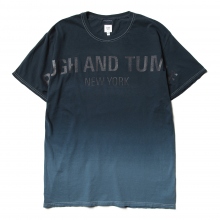 RANDT / アールアンドティー | Logo S/S Tie Dye T-Shirt - RANDT - Navy
