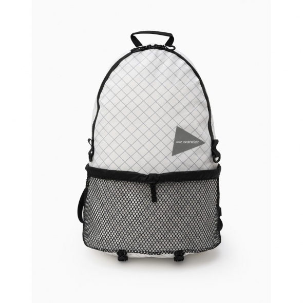 and wander / アンドワンダー | ECOPAK 20L daypack - Off White