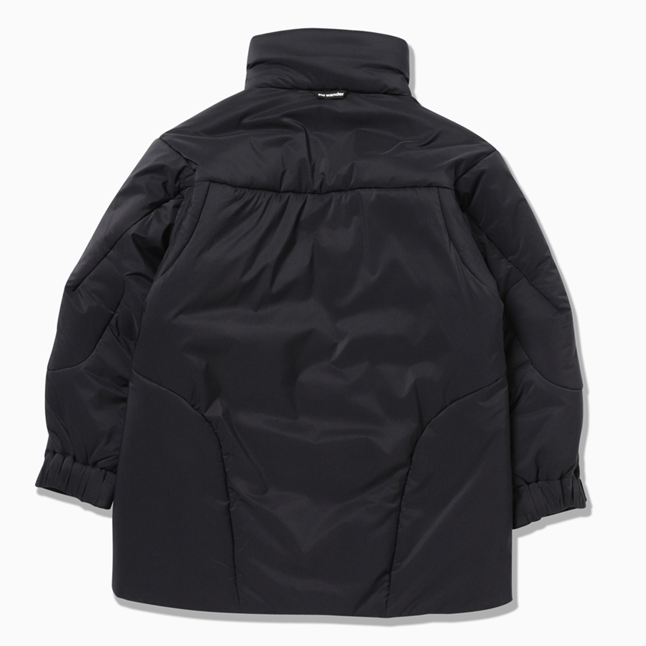 and wander / アンドワンダー | top fleece coat - charcoal | 通販