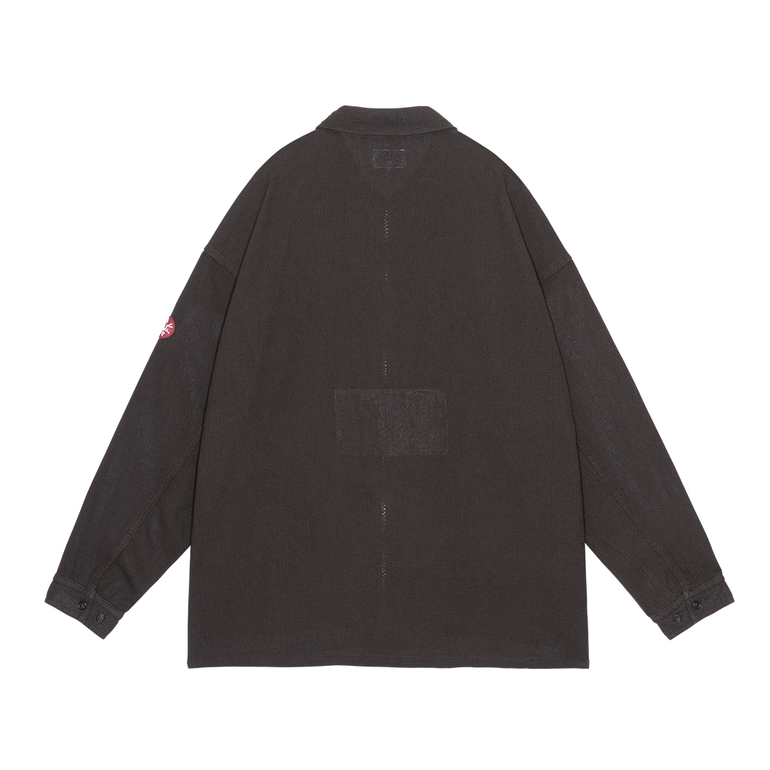 C.E / シーイー | WELT POCKETS ZIP SHIRT JACKET - Charcoal | 通販