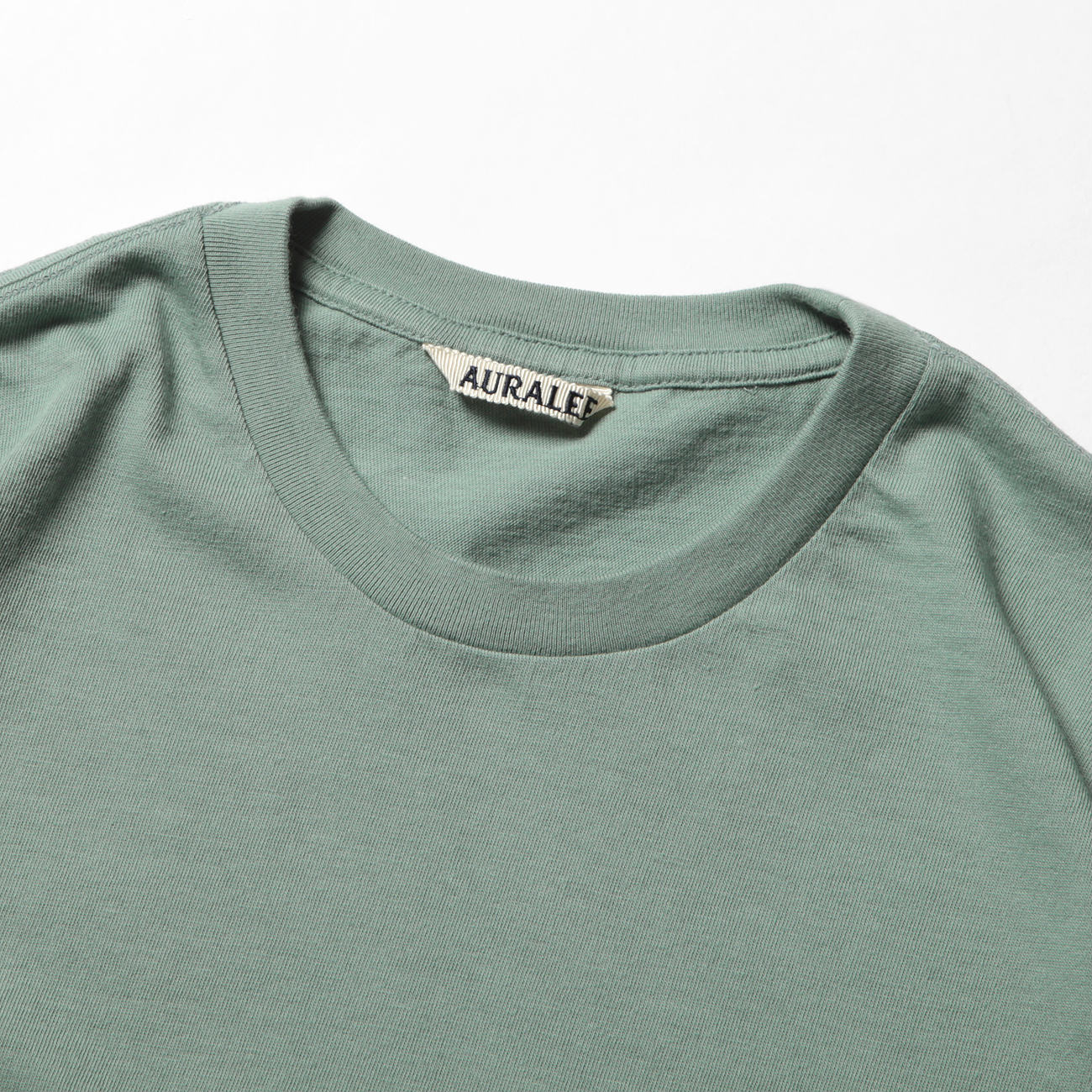 AURALEE / オーラリー | SEAMLESS CREW NECK HALF SLEEVE TEE (メンズ