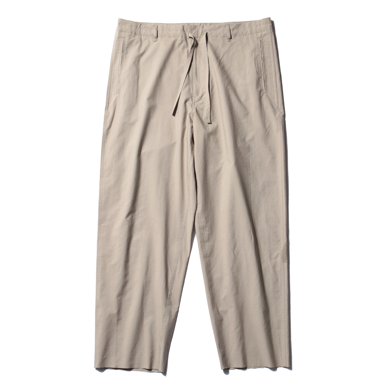 AURALEE / オーラリー | SELVEDGE WEATHER CLOTH EASY PANTS (メンズ