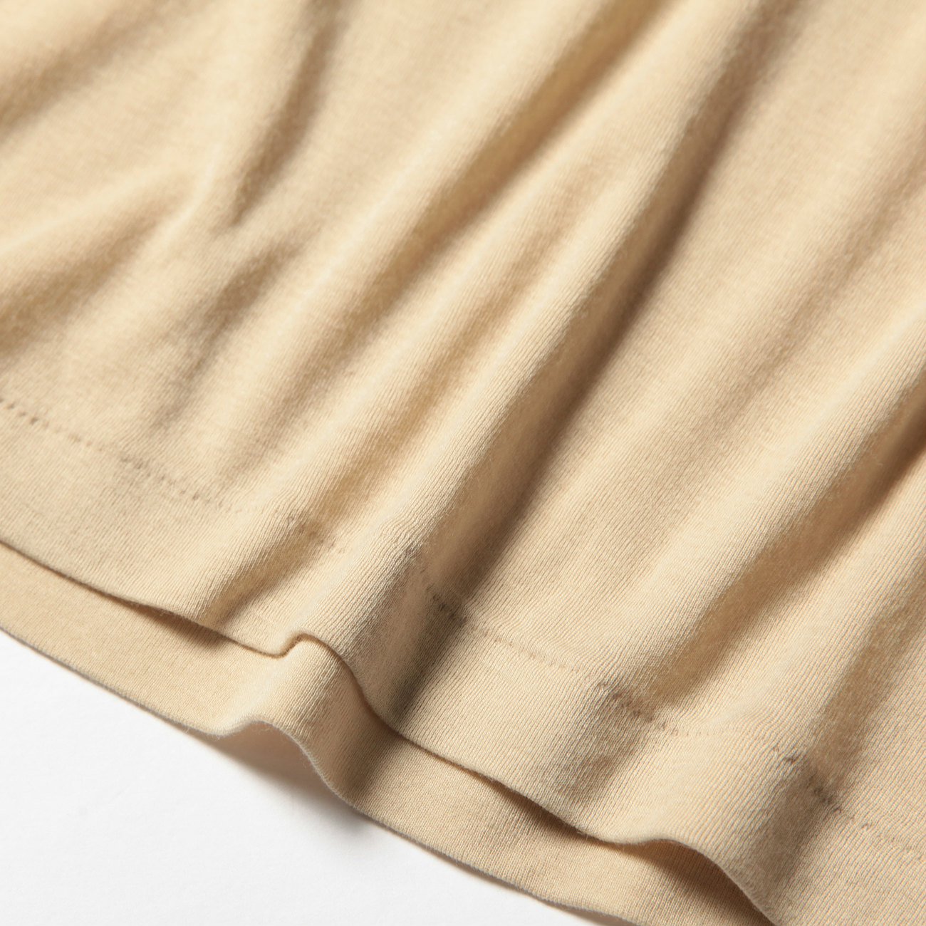 AURALEE / オーラリー | GIZA SUPER HIGH GAUGE SHEER RIB TEE